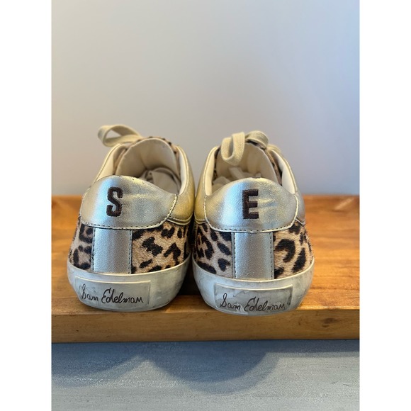 Sam Edelman Britton 2 Calf Hair Sneaker - Picture 4 of 8